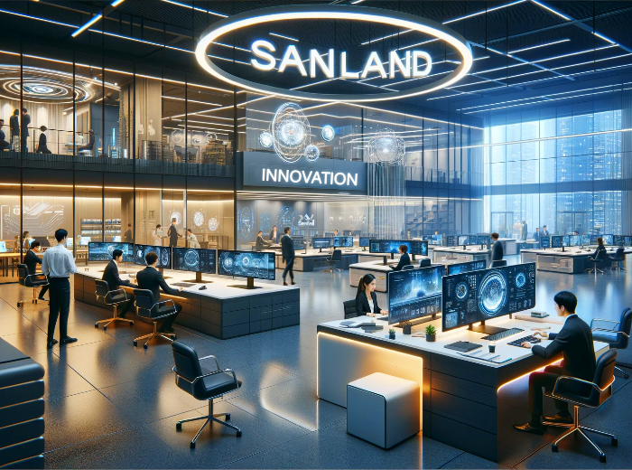 Sanland ist bestrebt, innovative Produkte anzubieten