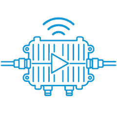 DOCSIS 4.0 optical node and CATV amplifier return path amplification